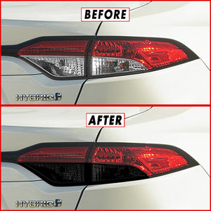 2020-2022 Toyota Corolla Sedan | Turn Signal & Reverse Light PreCut Tint Overlays