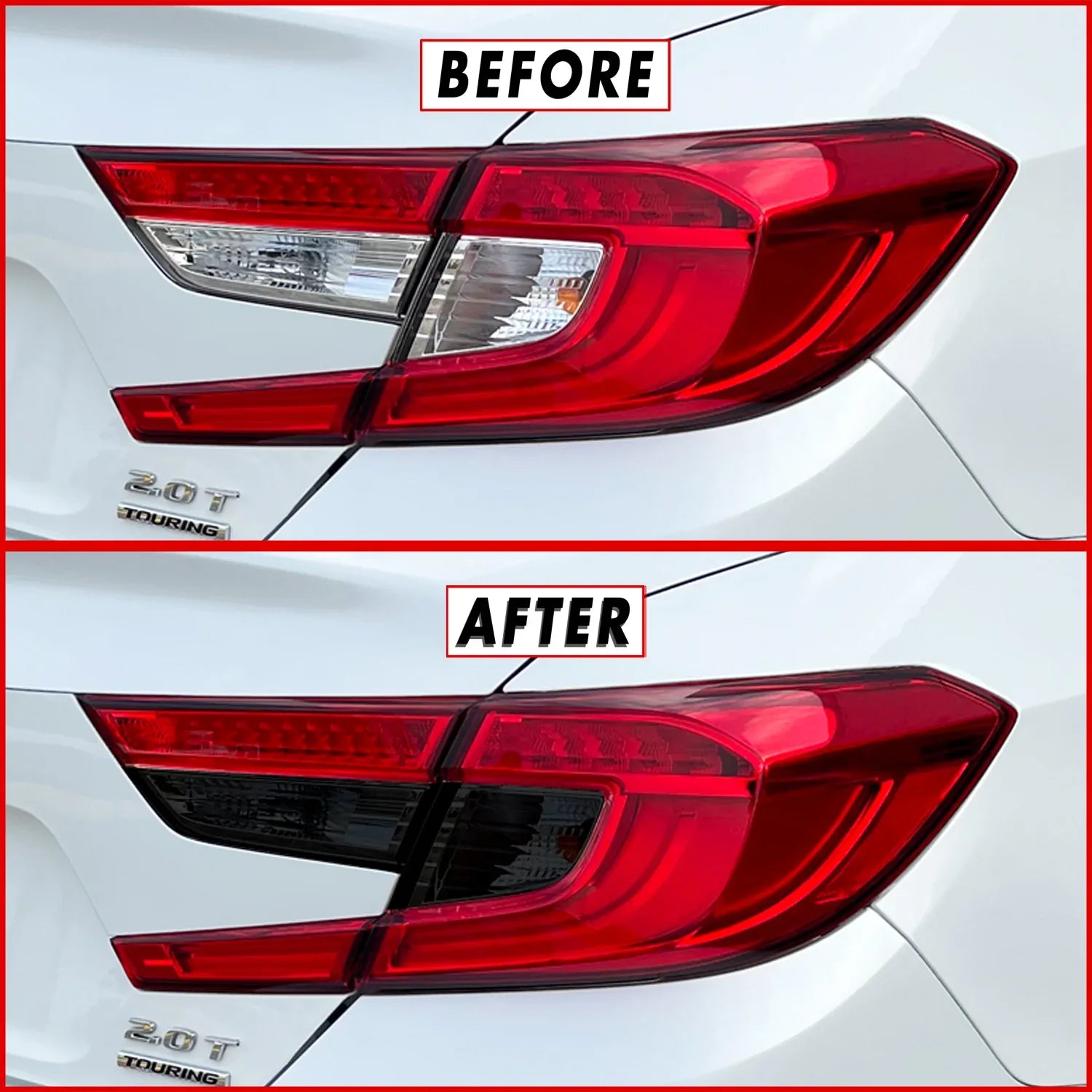 2018-2022 Honda Accord | Turn Signal & Reverse Light PreCut Tint Overlays