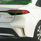 2020-2022 Toyota Corolla Sedan | Turn Signal & Reverse Light PreCut Tint Overlays