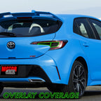 2019-2022 Toyota Corolla Hatchback | Turn Signal & Reverse Light PreCut Tint Overlays