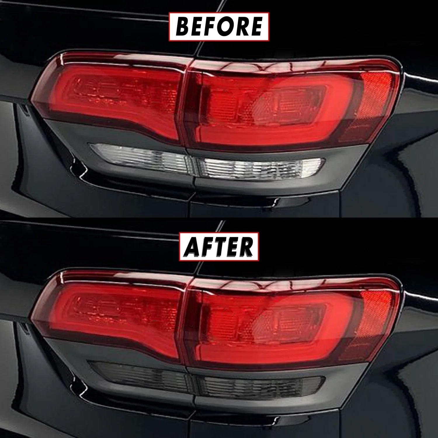 2014-2021 Jeep Grand Cherokee | Turn Signal & Reverse Light PreCut Tint Overlays