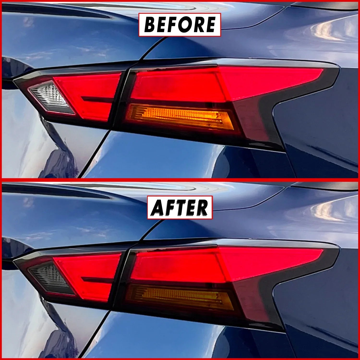 2019-2022 Nissan Altima | Turn Signal & Reverse Light PreCut Tint Overlays