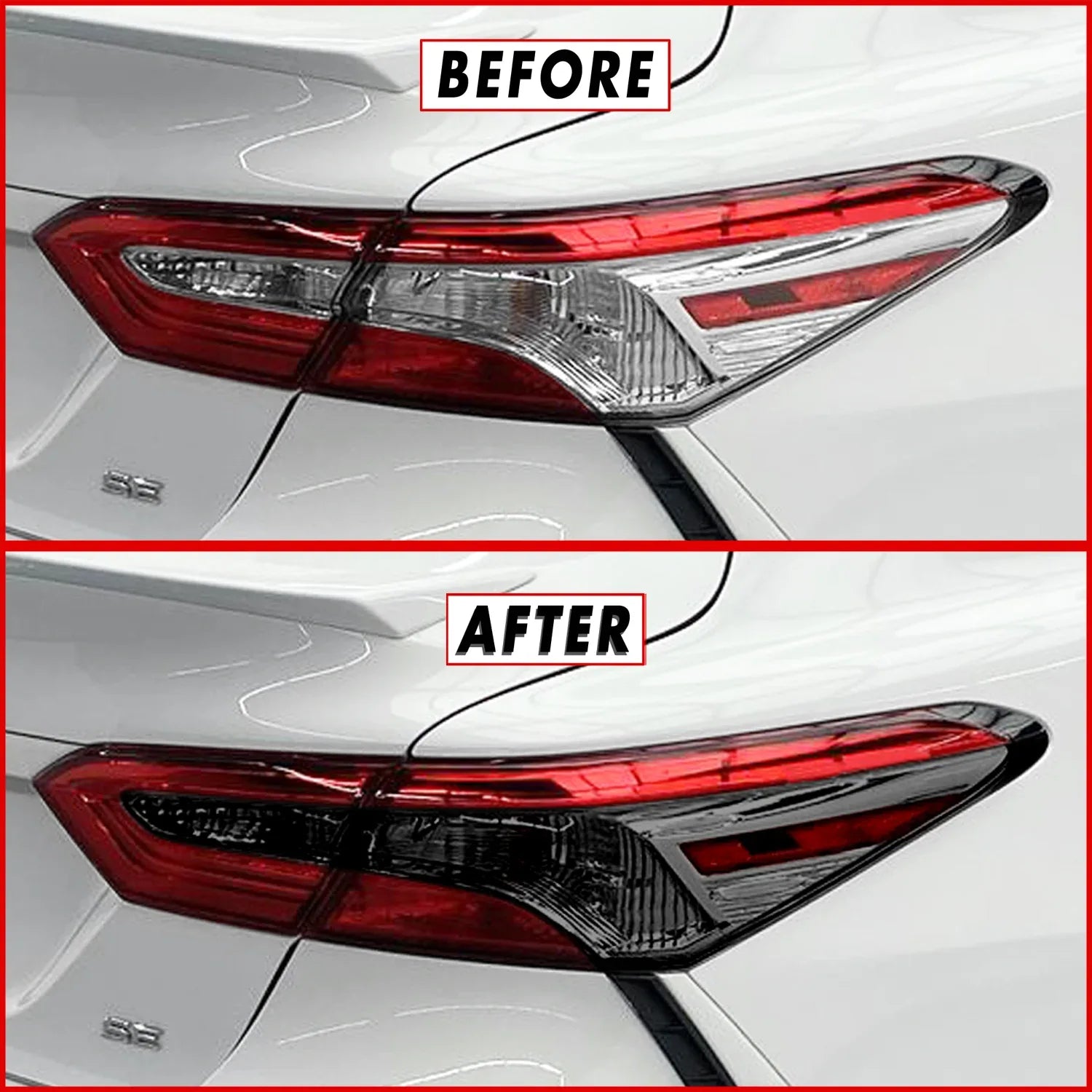 2018-2022 Toyota Camry | Turn Signal & Reverse Light PreCut Tint Overlays