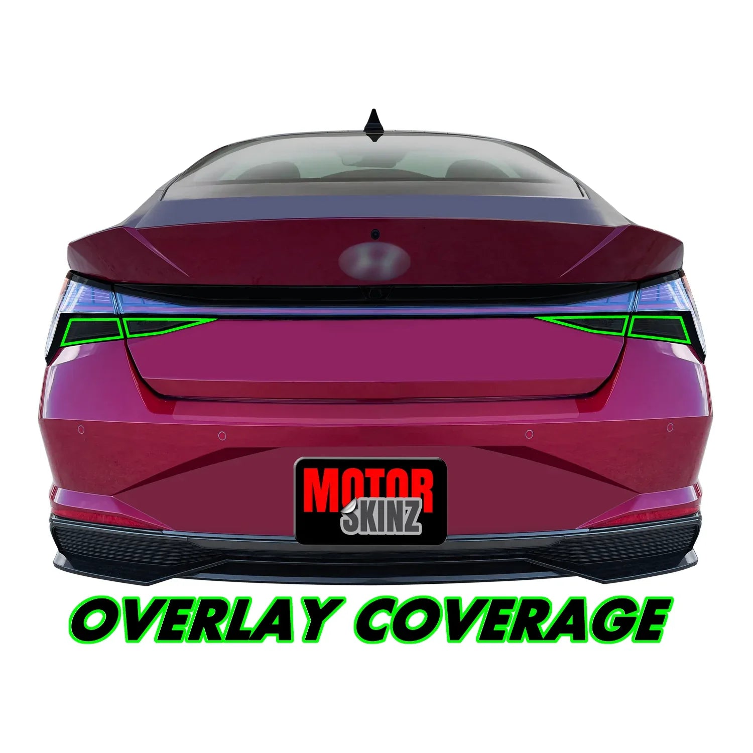 2021-2023 Hyundai Elantra | Turn Signal & Reverse Light PreCut Tint Overlays