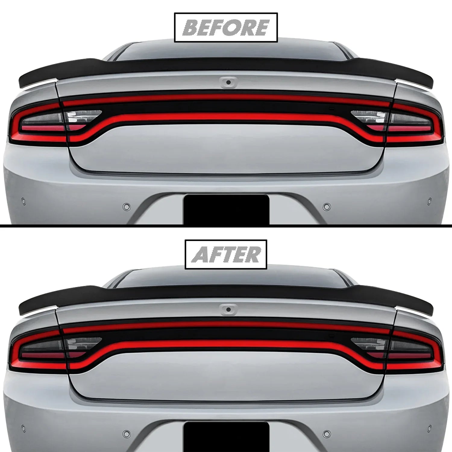 2015-2023 Dodge Charger | Turn Signal & Reverse Light PreCut Tint Overlays