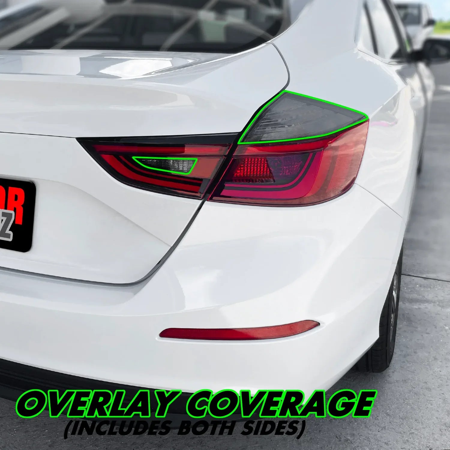 2019-2022 Honda Insight | Turn Signal & Reverse Light PreCut Tint Overlays