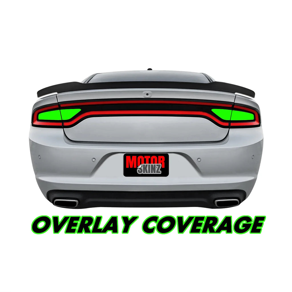 2015-2023 Dodge Charger | Turn Signal & Reverse Light PreCut Tint Overlays