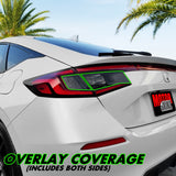 2022-2023 Honda Civic Hatchback | Turn Signal & Reverse Light PreCut Tint Overlays