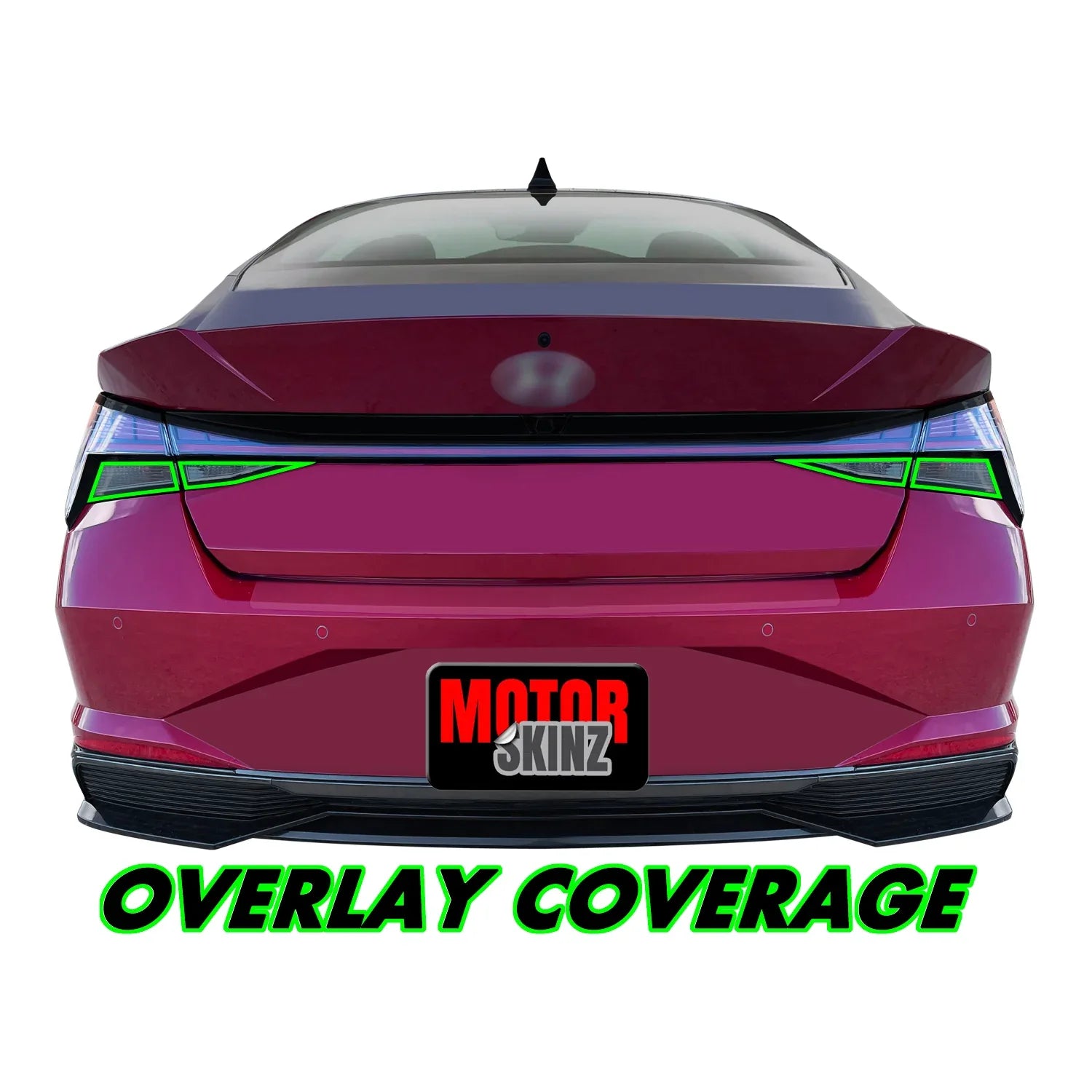 2021-2023 Hyundai Elantra | Turn Signal & Reverse Light PreCut Tint Overlays