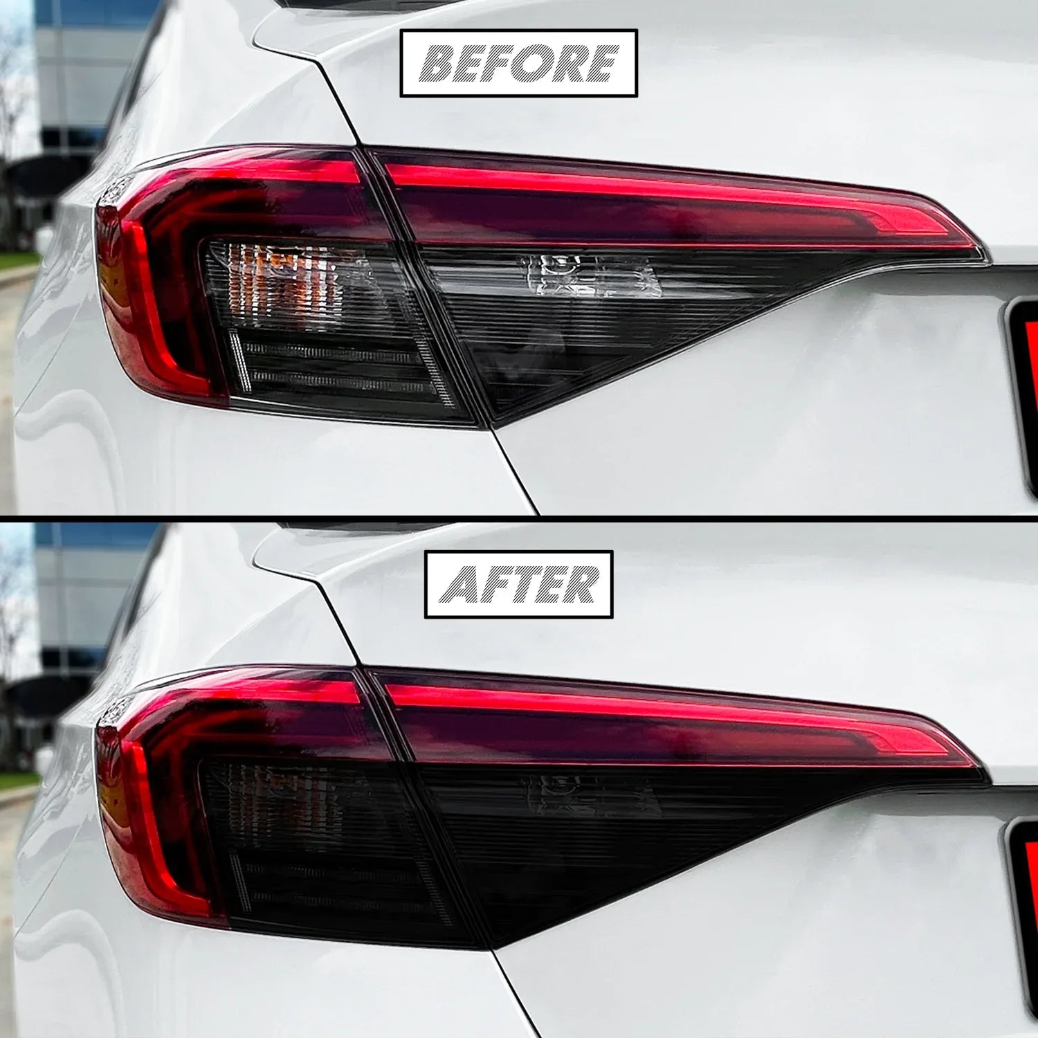 2022-2026 Honda Civic Sedan | Turn Signal & Reverse Light PreCut Tint Overlays