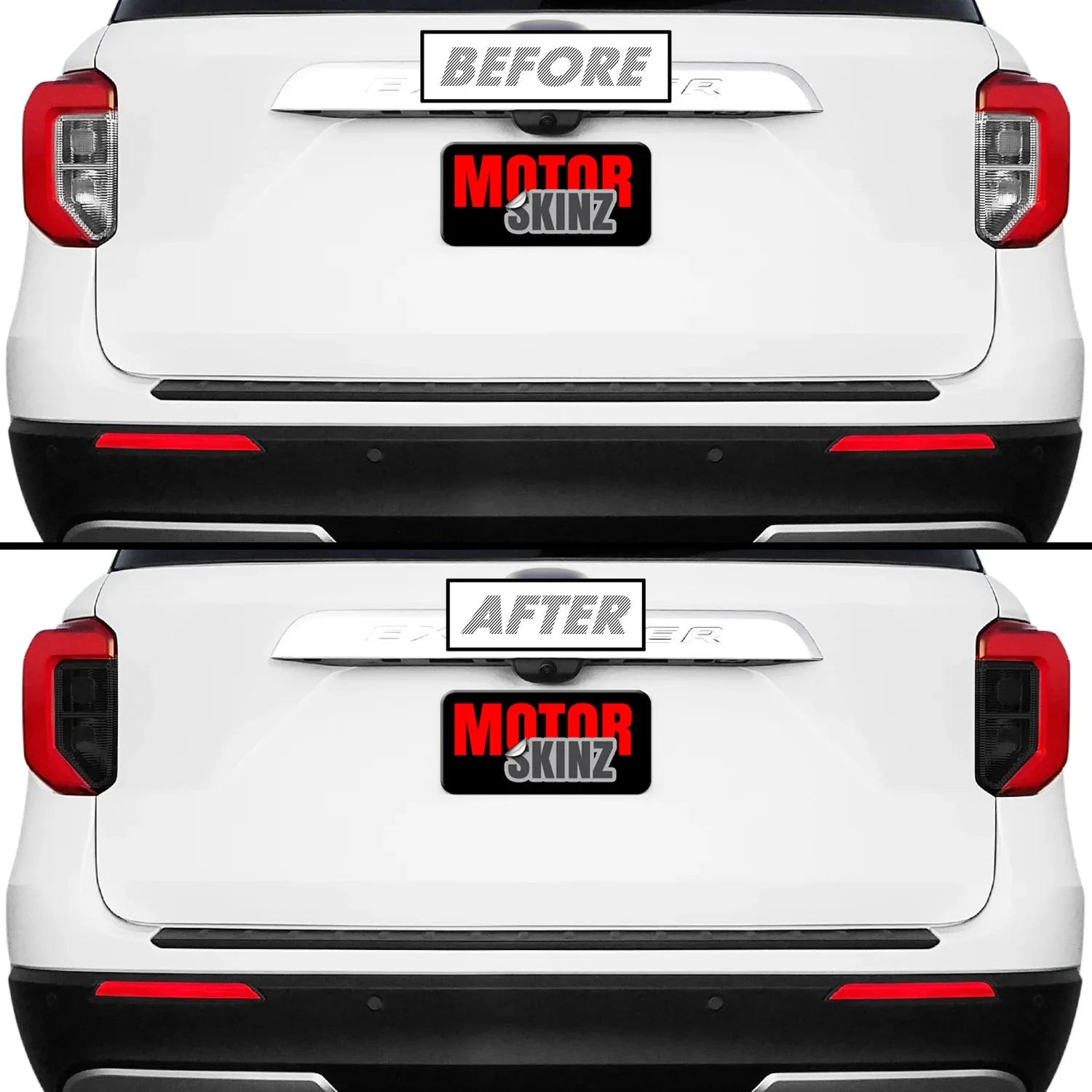 2020-2023 Ford Explorer | Turn Signal & Reverse Light PreCut Tint Overlays