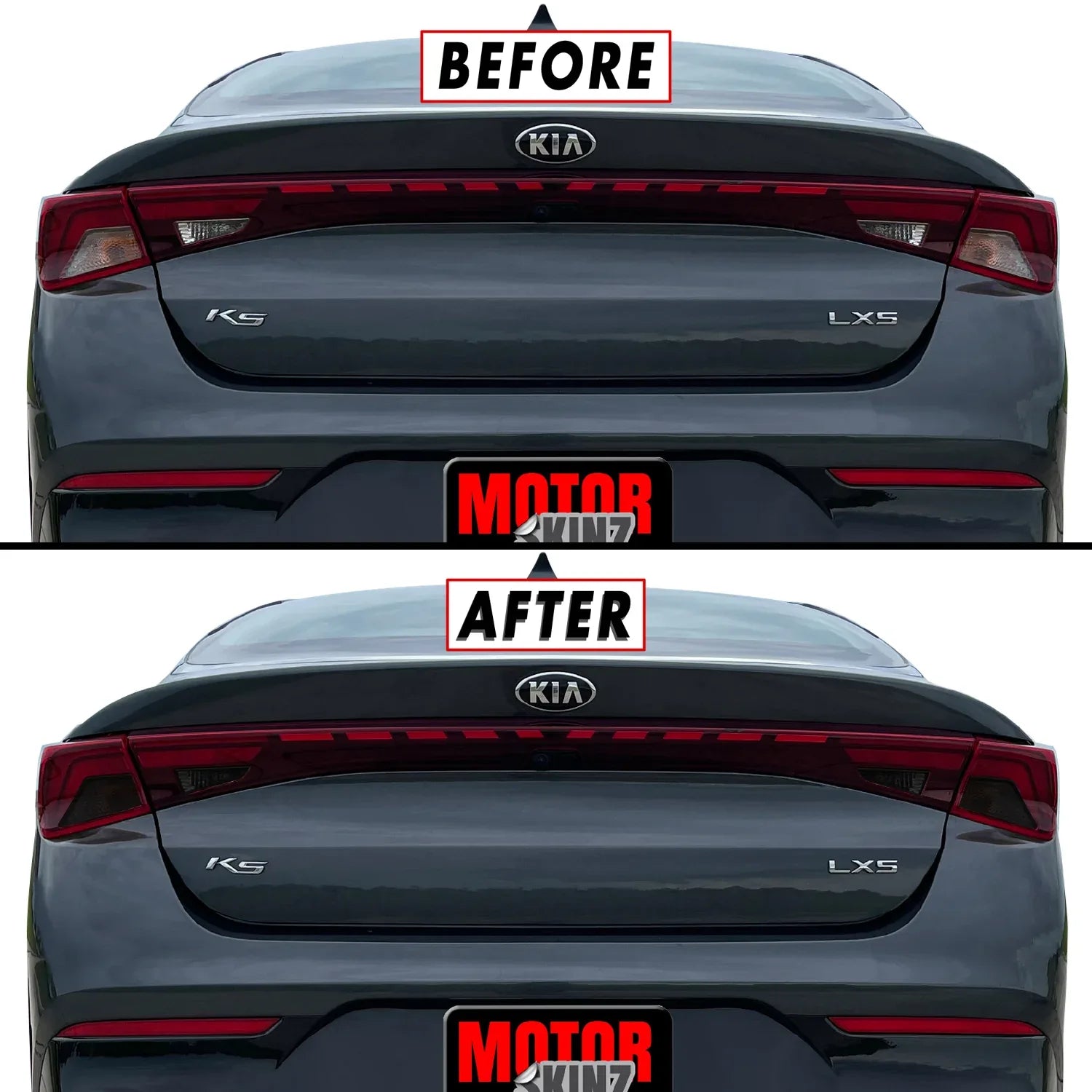 2021-2024 Kia K5 | Turn Signal & Reverse Light PreCut Tint Overlays