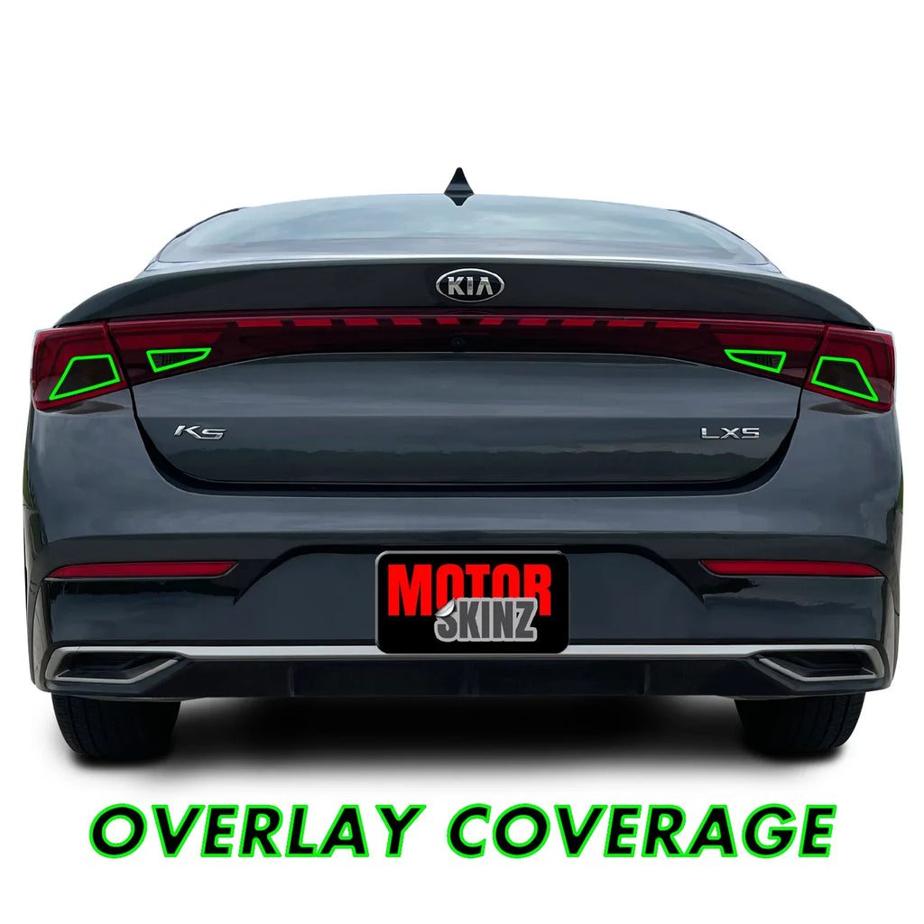 2021-2024 Kia K5 | Turn Signal & Reverse Light PreCut Tint Overlays