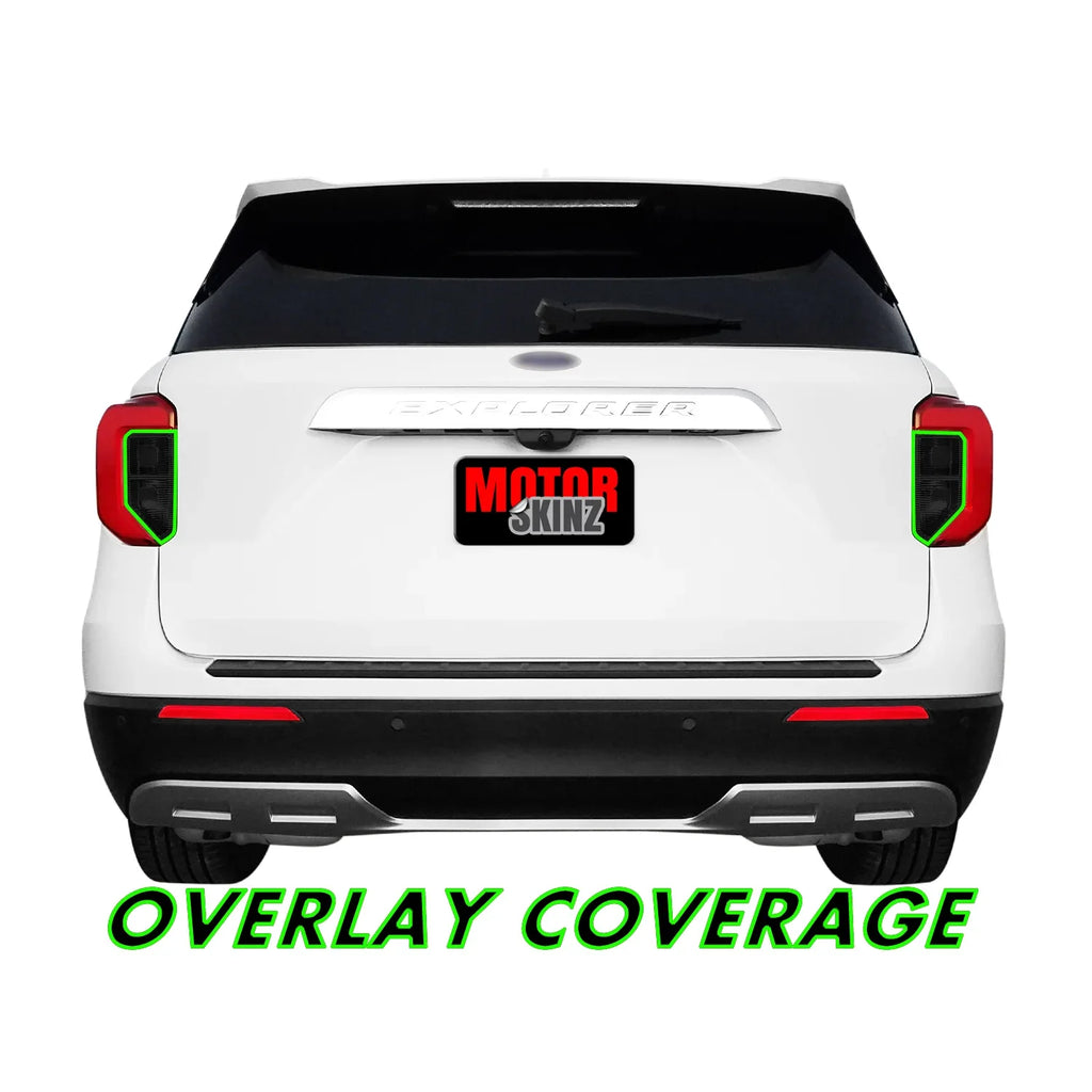 2020-2023 Ford Explorer | Turn Signal & Reverse Light PreCut Tint Overlays