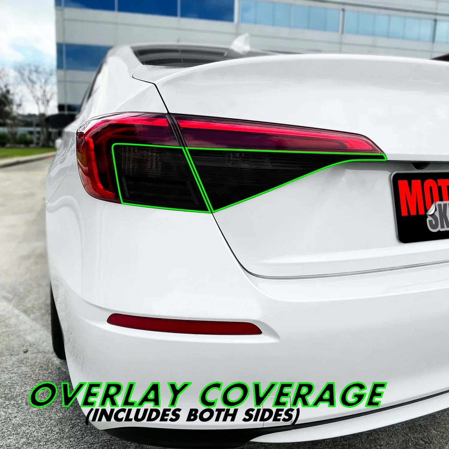 2022-2026 Honda Civic Sedan | Turn Signal & Reverse Light PreCut Tint Overlays