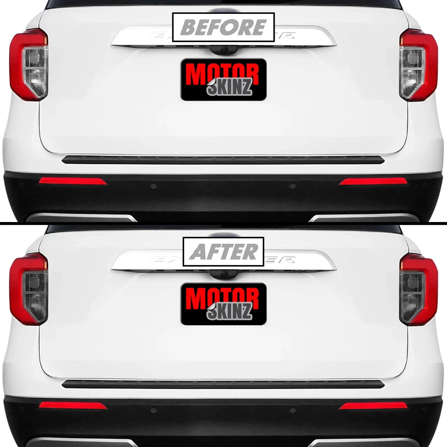 2020-2023 Ford Explorer | Turn Signal & Reverse Light PreCut Tint Overlays