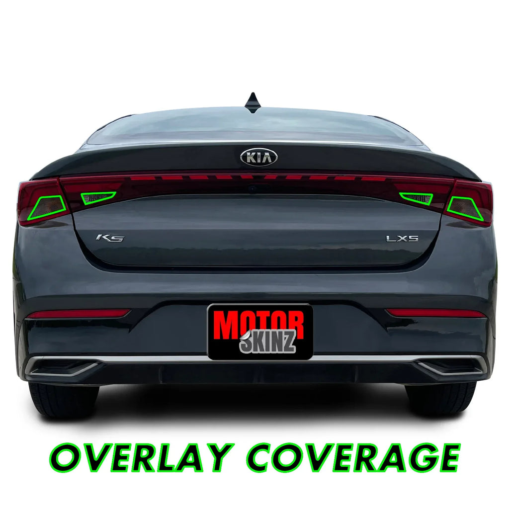 2021-2024 Kia K5 | Turn Signal & Reverse Light PreCut Tint Overlays