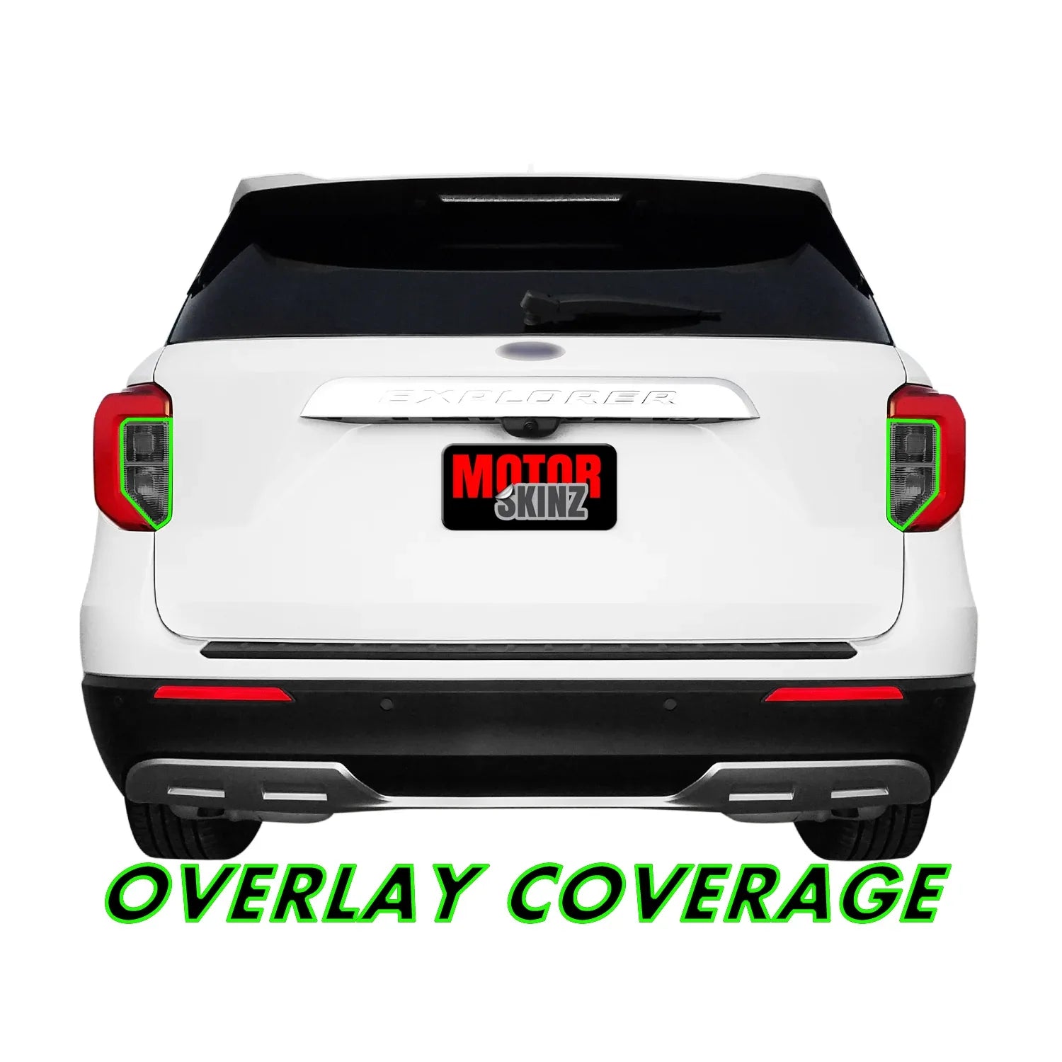 2020-2023 Ford Explorer | Turn Signal & Reverse Light PreCut Tint Overlays