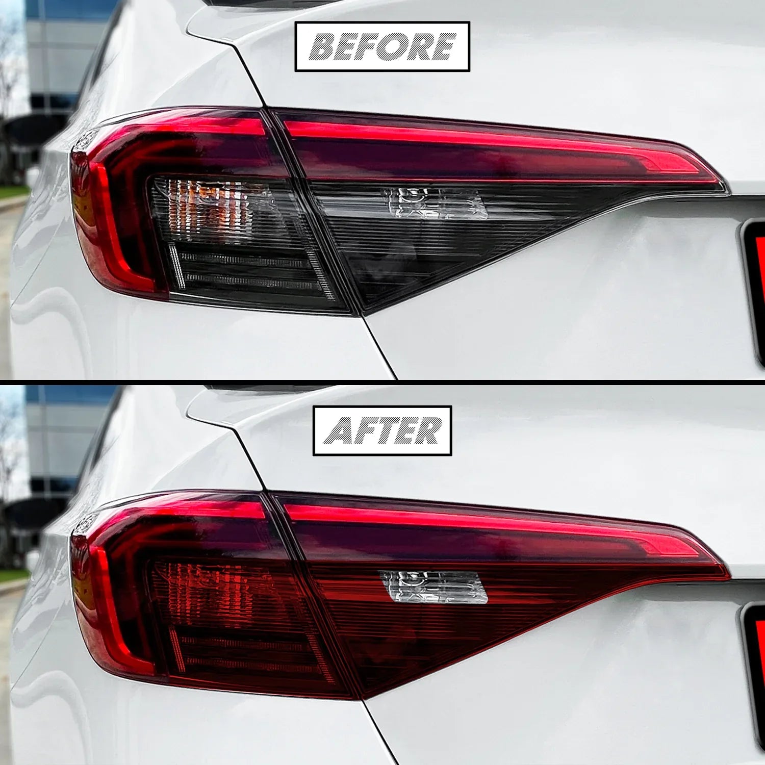 2022-2026 Honda Civic Sedan | Turn Signal & Reverse Light PreCut Tint Overlays