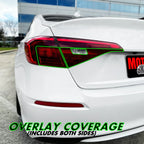 2022-2026 Honda Civic Sedan | Turn Signal & Reverse Light PreCut Tint Overlays