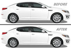 2014-2015 Kia Optima | Window Trim Chrome Delete PreCut Vinyl Wrap
