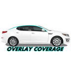 2014-2015 Kia Optima | Window Trim Chrome Delete PreCut Vinyl Wrap