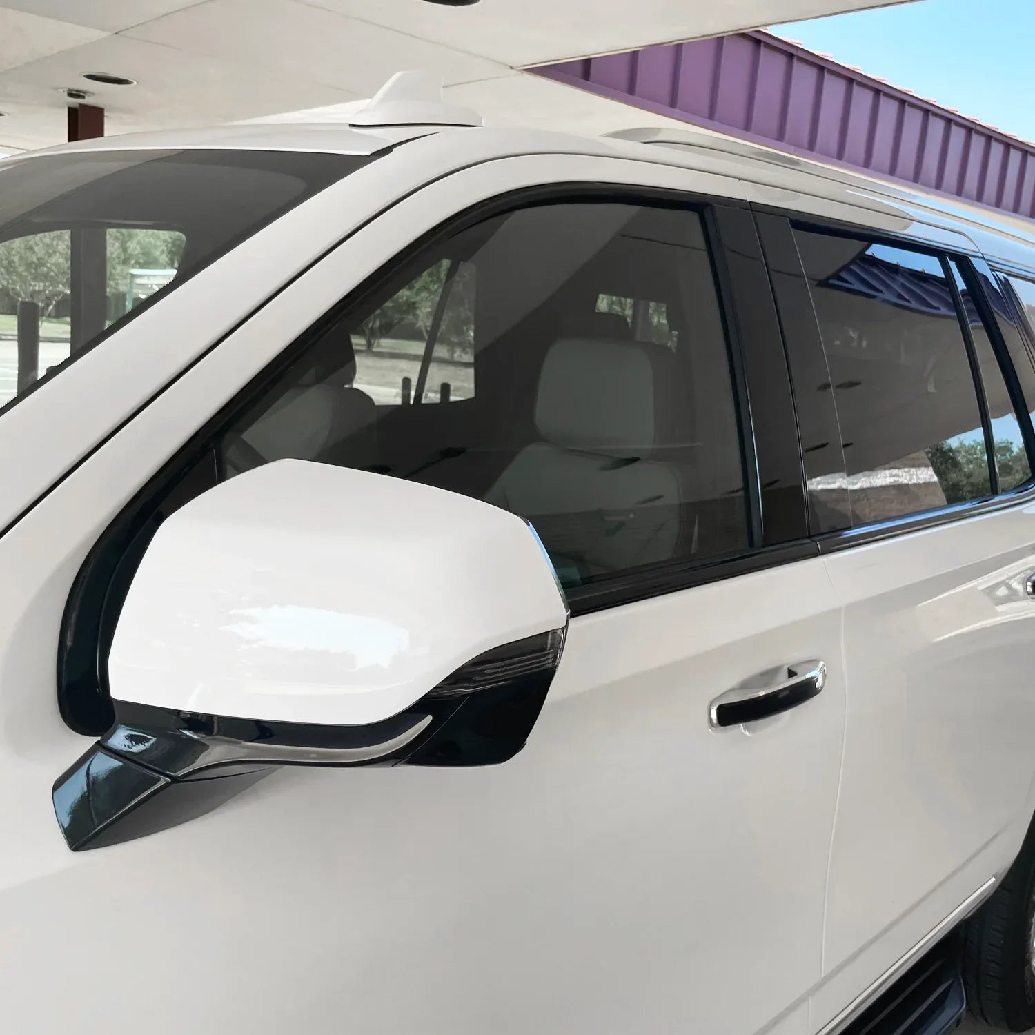 2021-2023 GMC Yukon | Window Trim Chrome Delete PreCut Vinyl Wrap