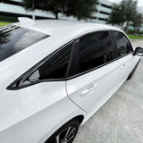 2022-2023 Honda Civic Sedan | Window Trim Chrome Delete PreCut Vinyl Wrap