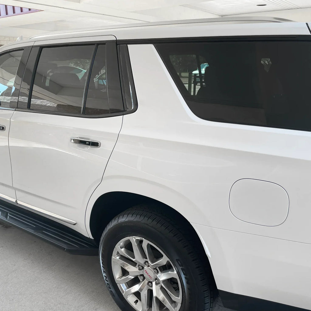 2021-2023 GMC Yukon | Window Trim Chrome Delete PreCut Vinyl Wrap