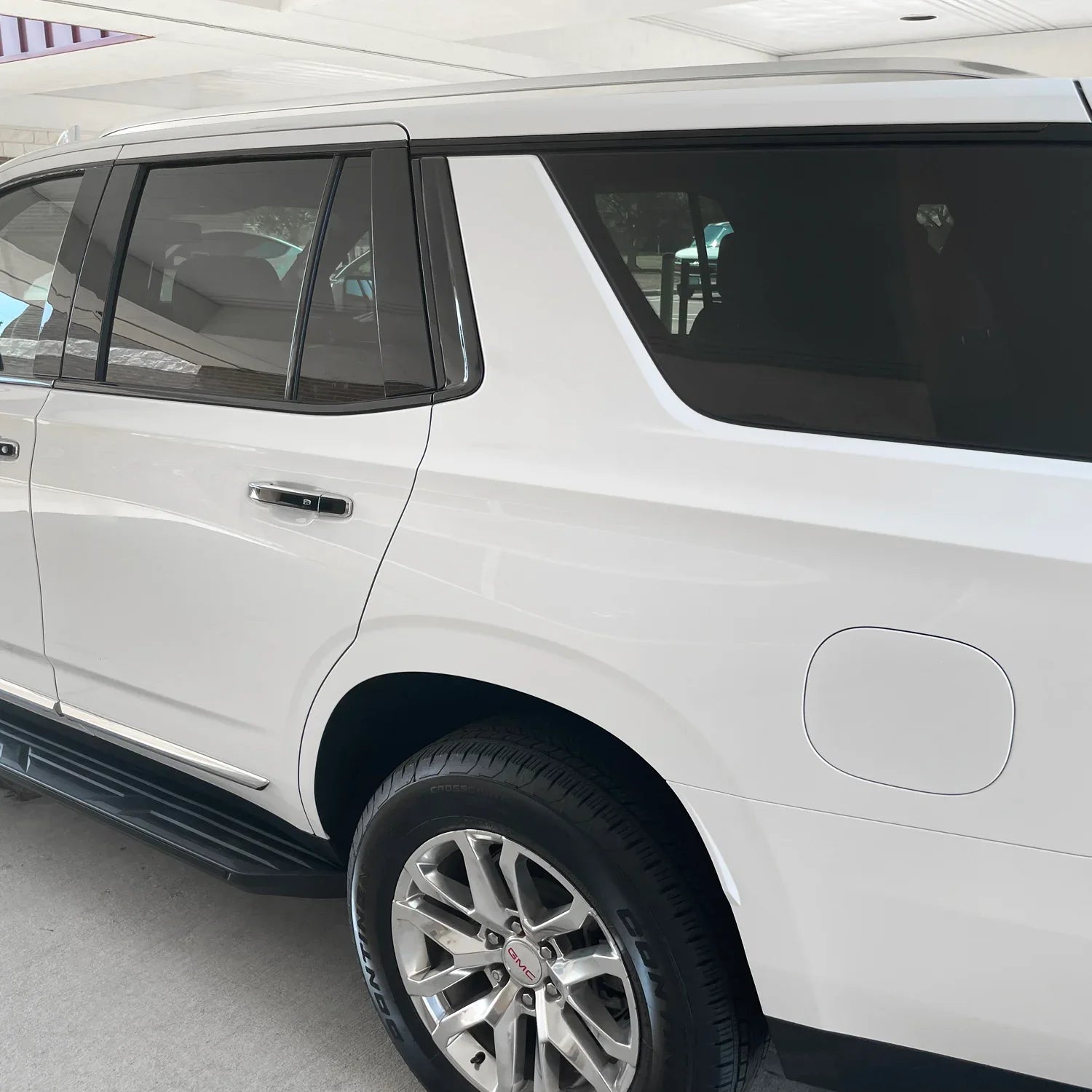 2021-2023 GMC Yukon | Window Trim Chrome Delete PreCut Vinyl Wrap