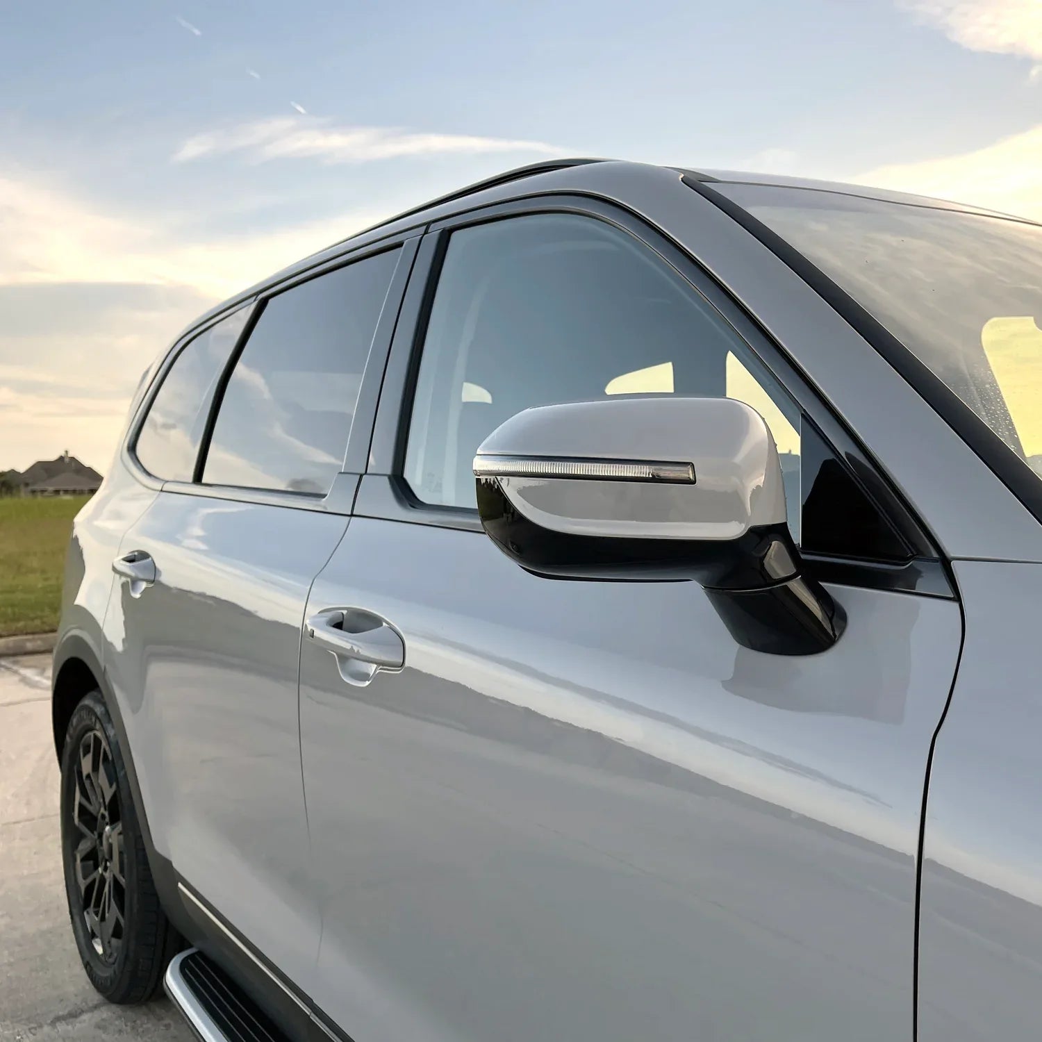 2020-2022 Kia Telluride | Window Trim Chrome Delete PreCut Vinyl Wrap