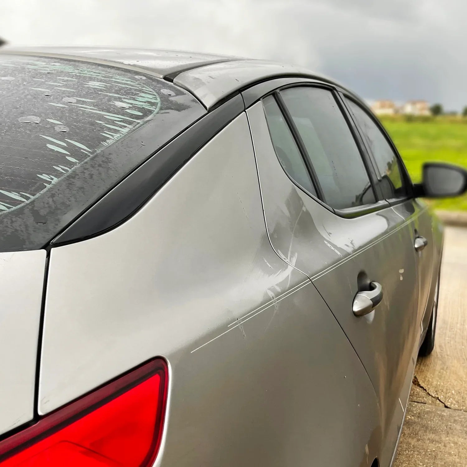 2014-2015 Kia Optima | Window Trim Chrome Delete PreCut Vinyl Wrap