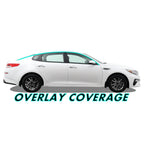 2016-2020 Kia Optima | Window Trim Chrome Delete PreCut Vinyl Wrap