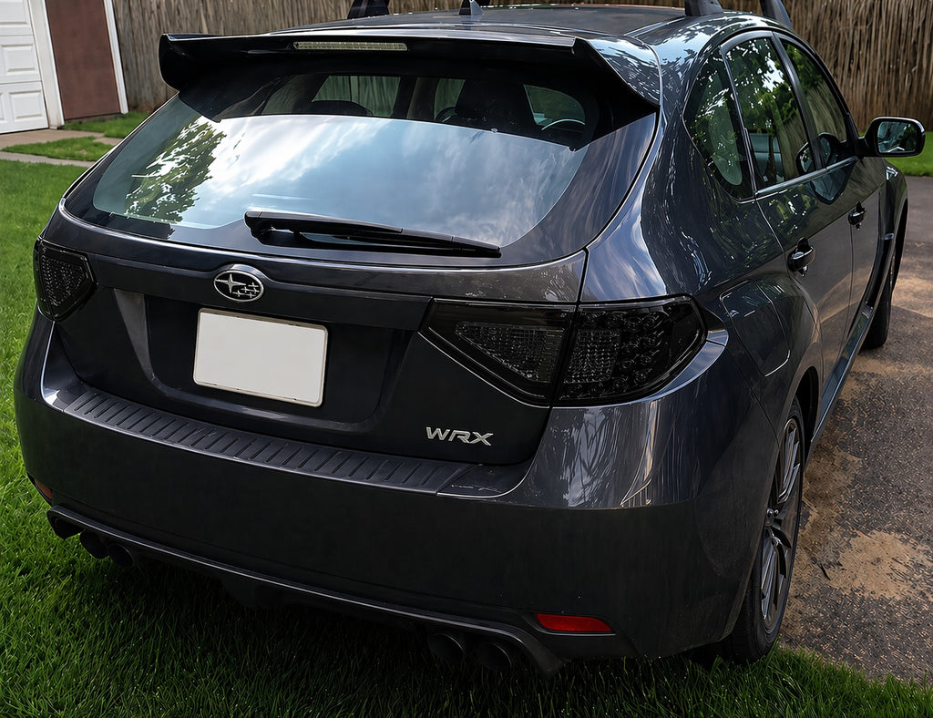 2008-2014 Subaru Impreza WRX Hatchback | Tail Light PreCut Tint Overlays