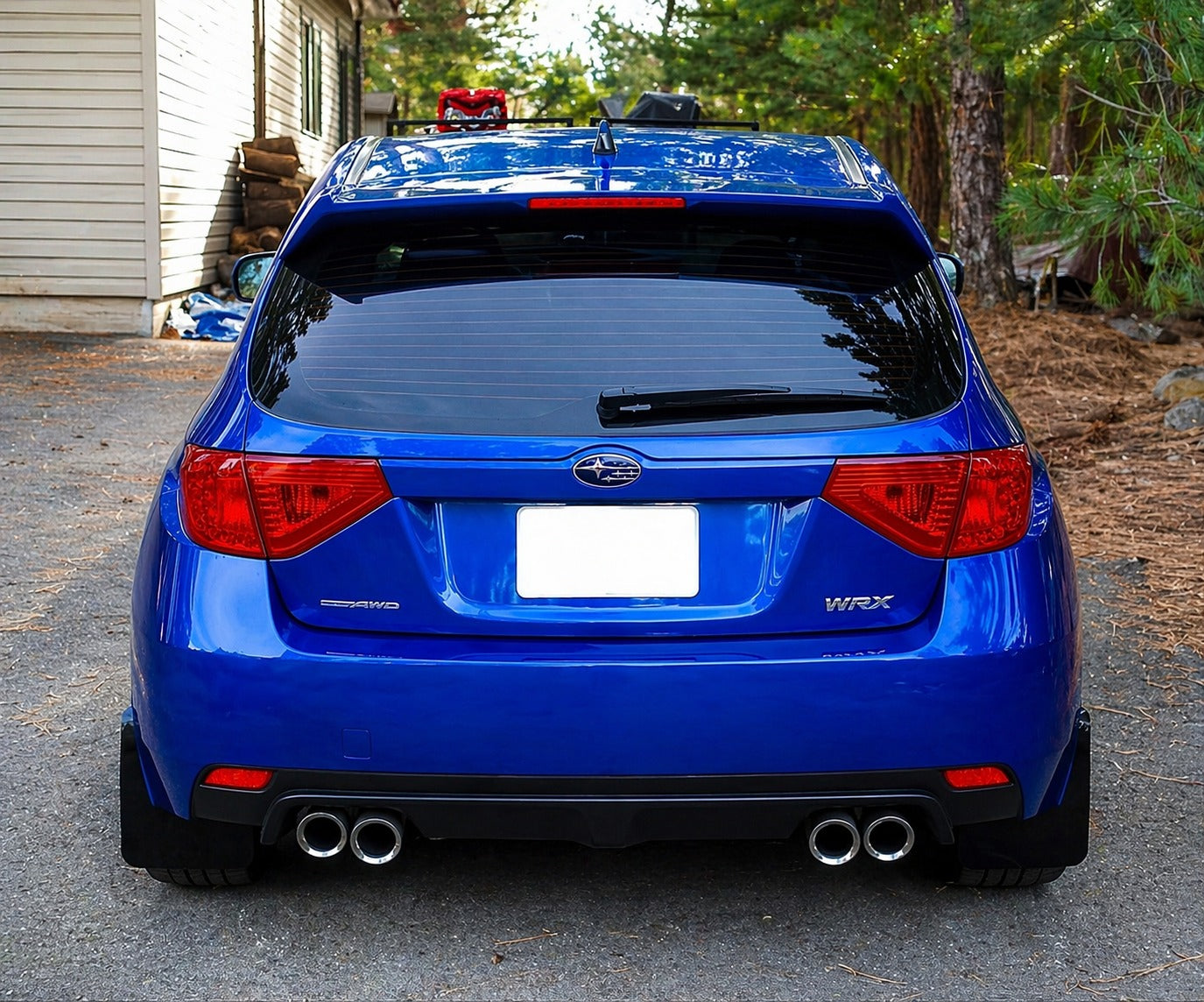 2008-2014 Subaru Impreza WRX Hatchback | Tail Light PreCut Tint Overlays