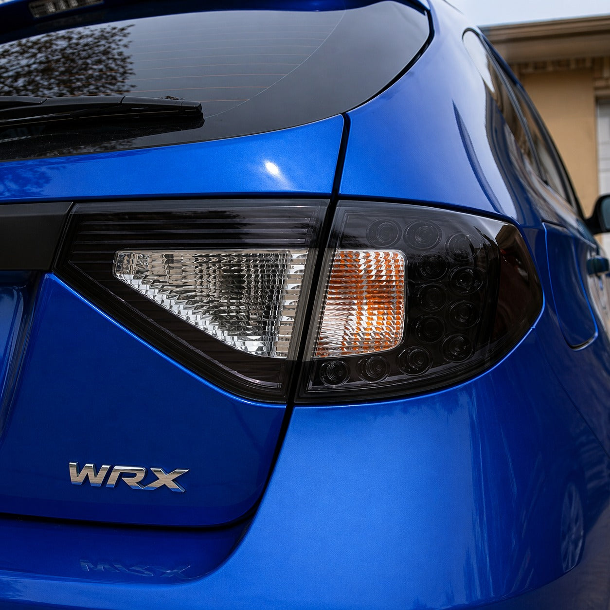 2008-2014 Subaru Impreza WRX Hatchback | Tail Light Cutout PreCut Tint Overlays