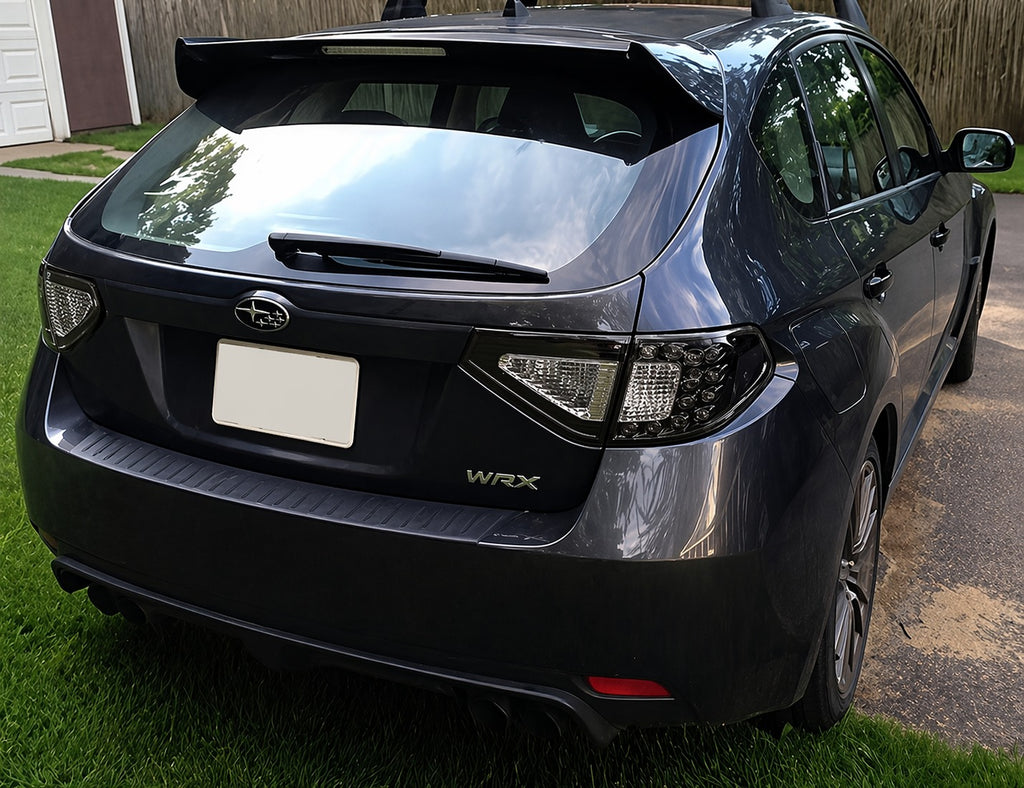 2008-2014 Subaru Impreza WRX Hatchback | Tail Light Cutout PreCut Tint Overlays