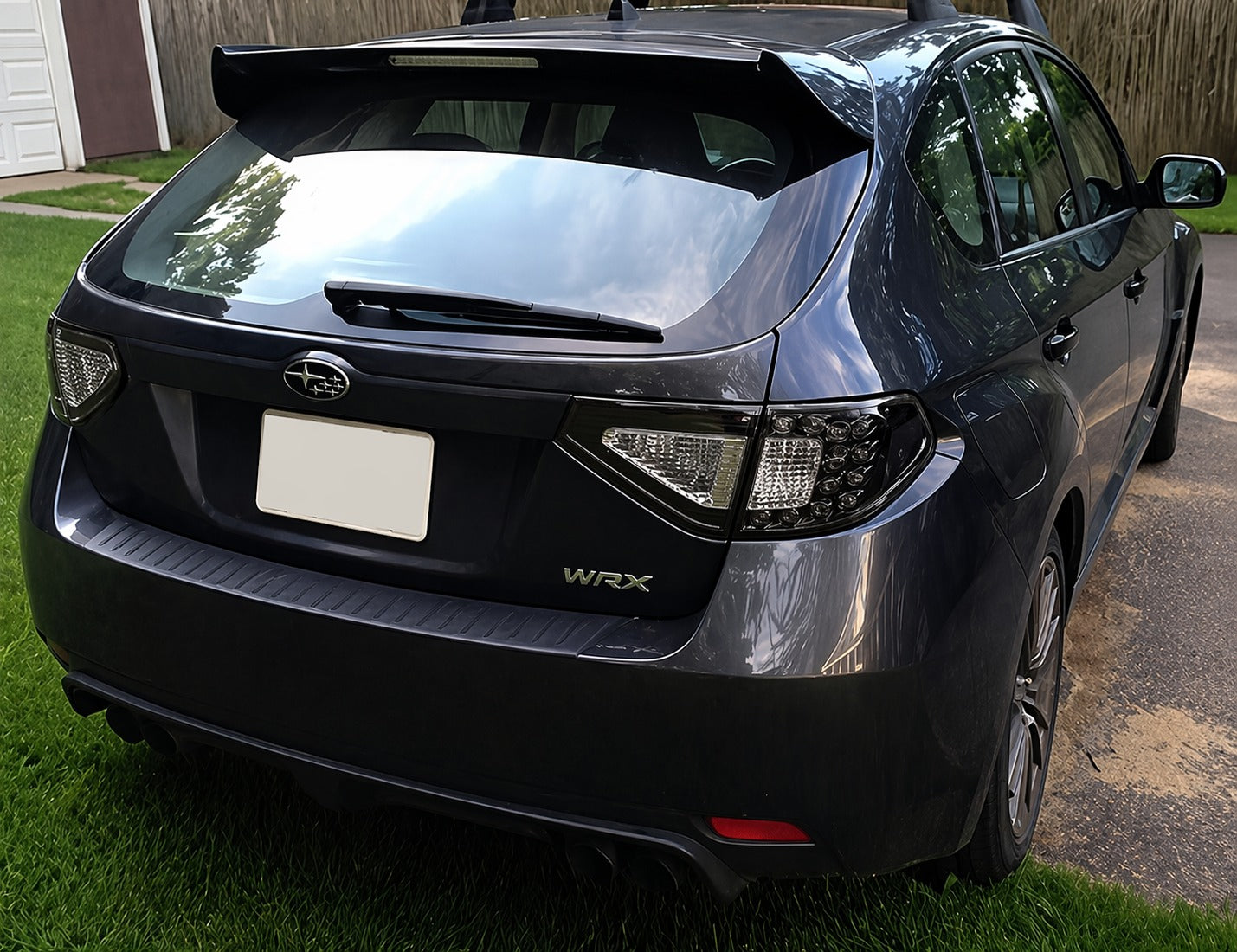 2008-2014 Subaru Impreza WRX Hatchback | Tail Light Cutout PreCut Tint Overlays