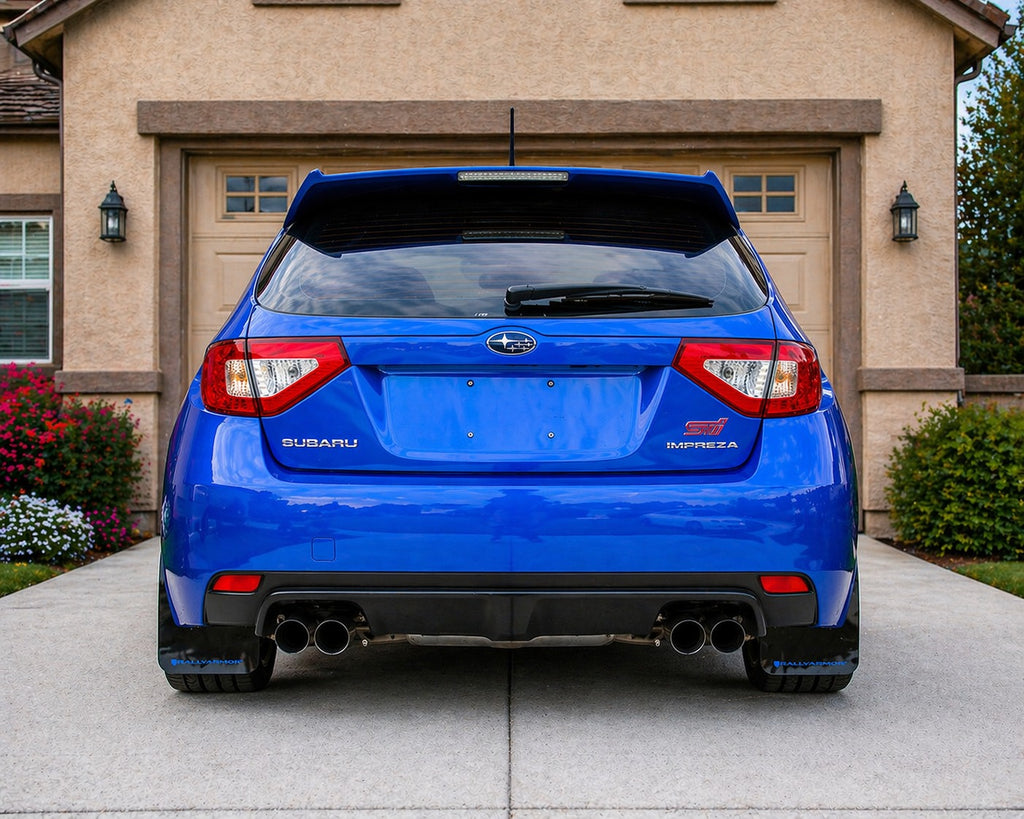 2008-2014 Subaru Impreza WRX Hatchback | Tail Light Cutout PreCut Tint Overlays