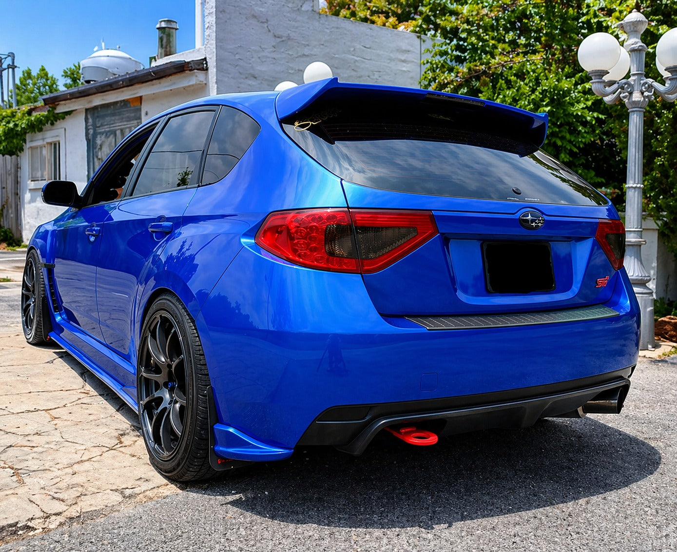 2008-2014 Subaru Impreza WRX Hatchback | Tail Light Combo PreCut Tint Overlays