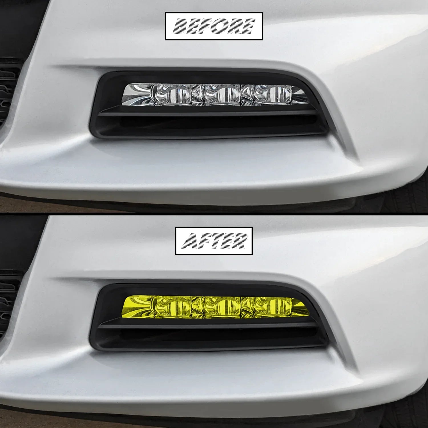 2015-2023 Dodge Charger | Fog Light PreCut Tint Overlays