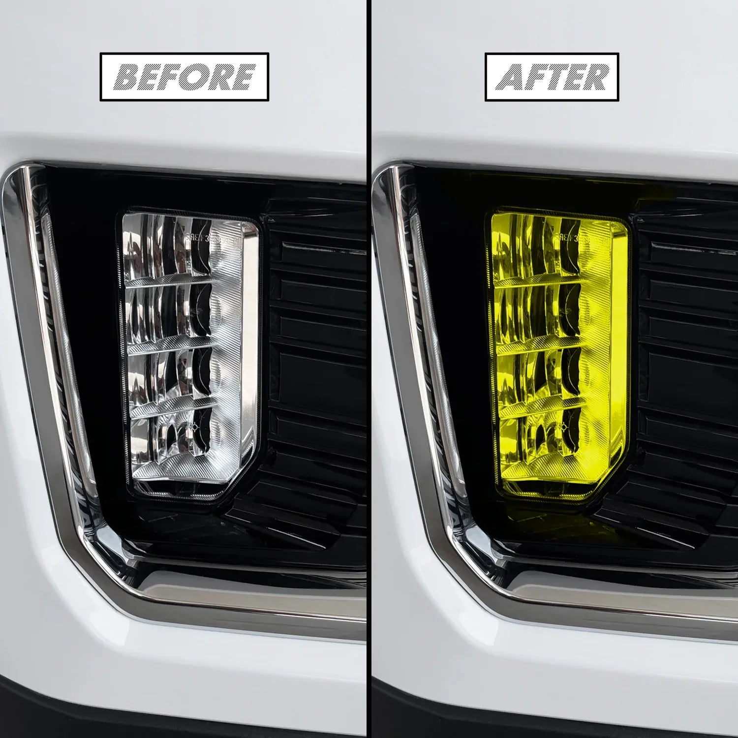 2021-2023 GMC Yukon | Fog Light PreCut Tint Overlays