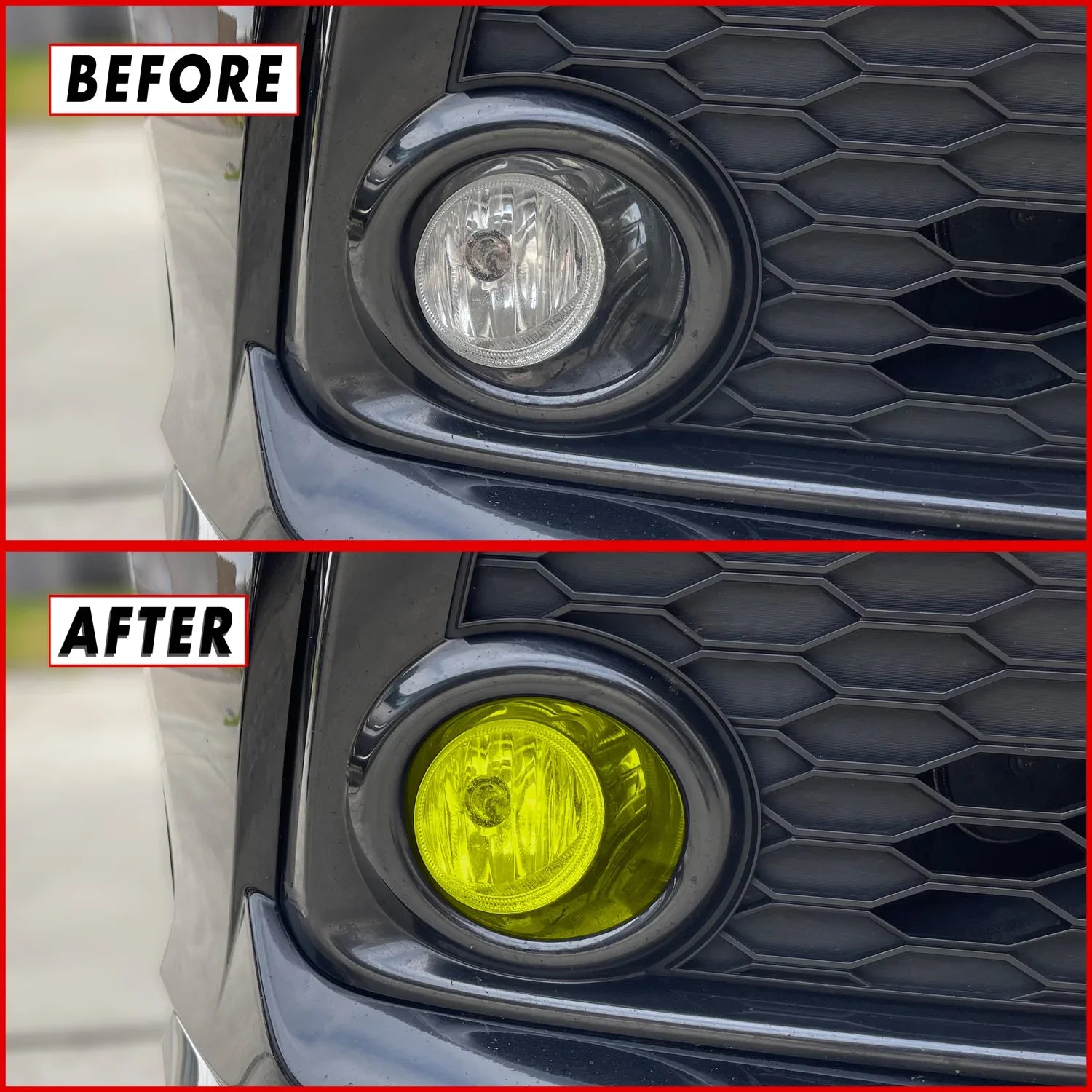 Precut Smoked Vinyl Tint Overlays For 2021-2022 Honda Accord Fog Lights – Smoke Finish
