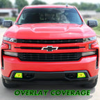 2019-2021 Chevrolet Silverado 1500 | Fog Light PreCut Tint Overlays
