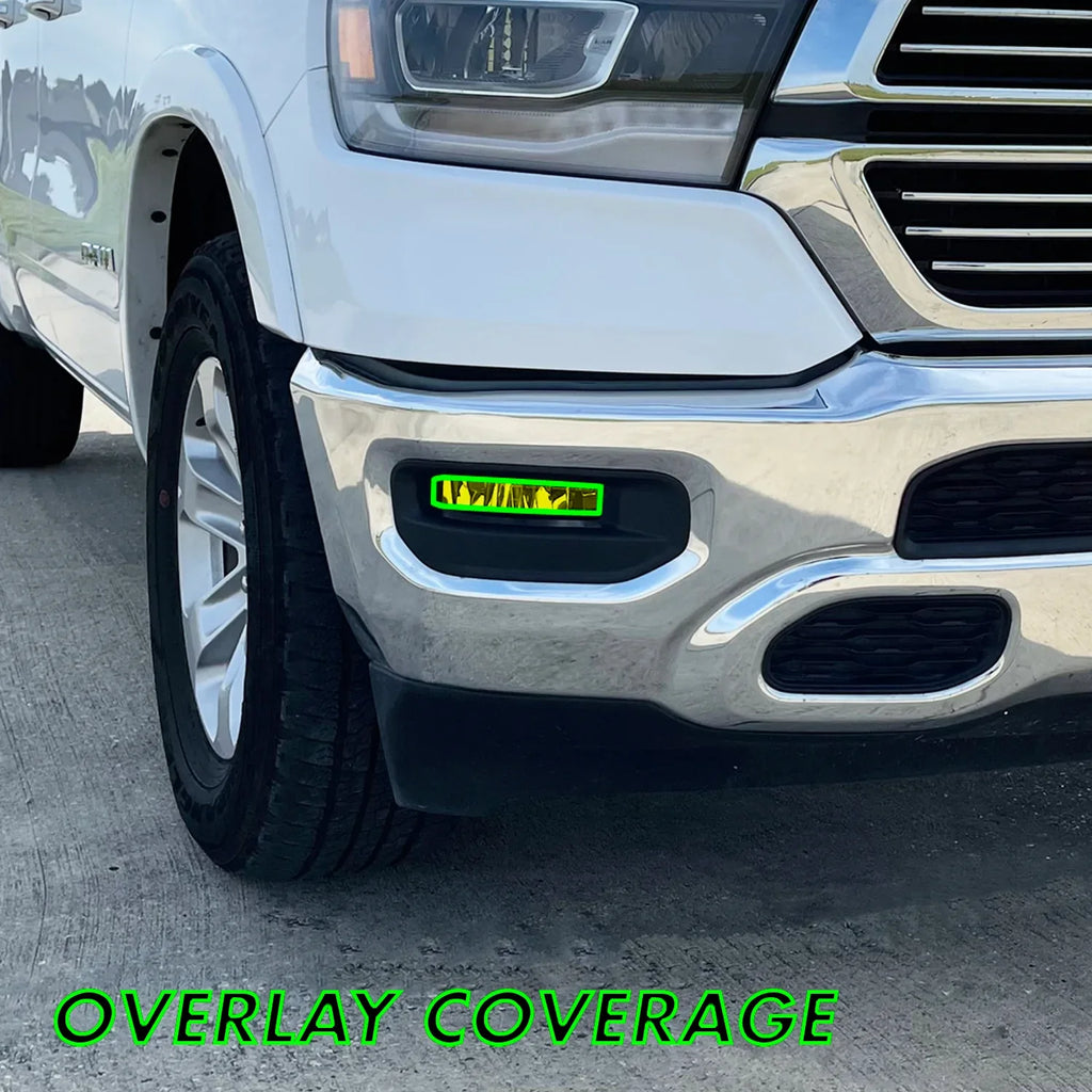 2019-2024 Dodge Ram 1500 | Fog Light PreCut Tint Overlays