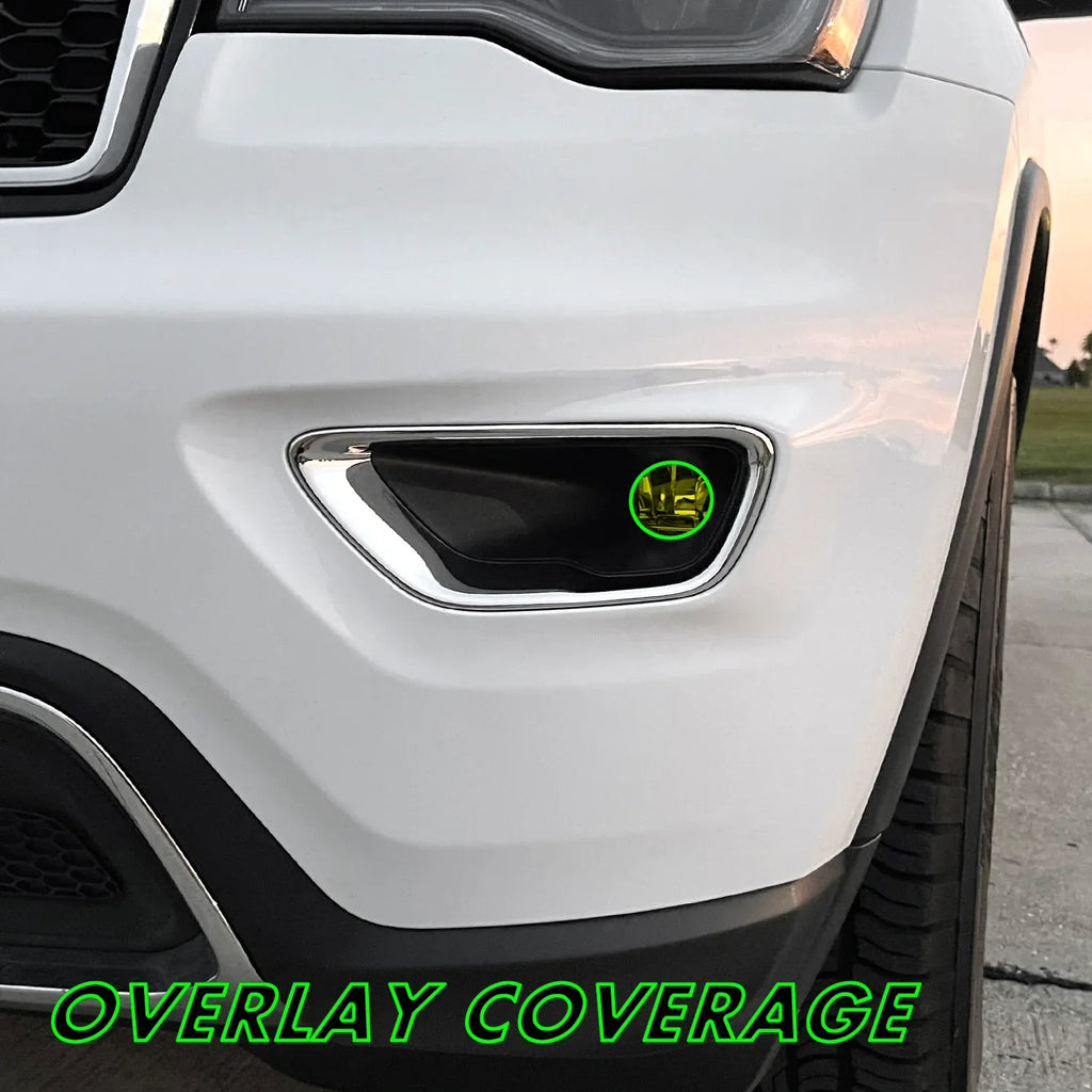 2014-2021 Jeep Grand Cherokee | Fog Light PreCut Tint Overlays