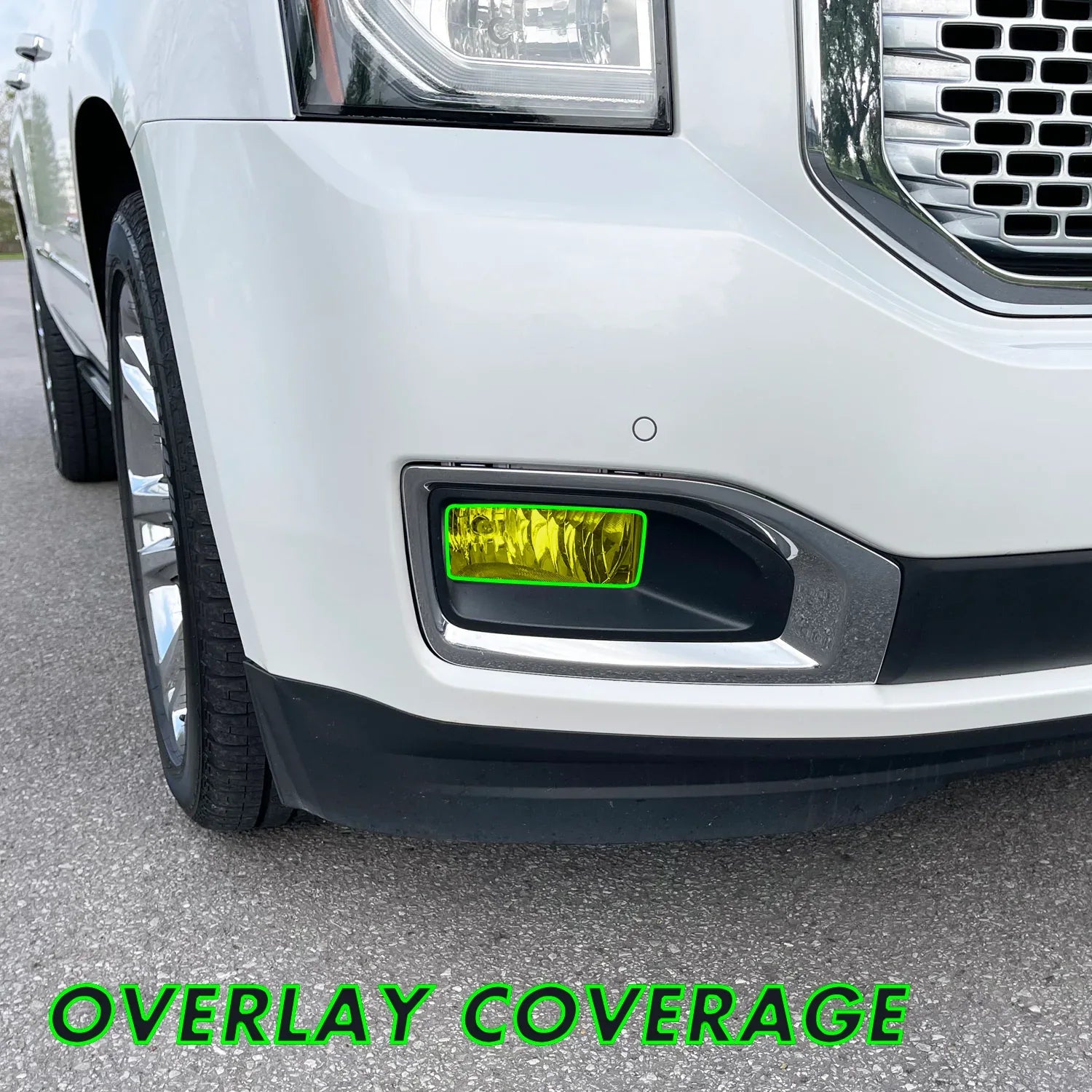2015-2020 GMC Yukon | Fog Light PreCut Tint Overlays