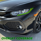 2016-2021 Honda Civic | Headlight DRL PreCut Tint Overlays
