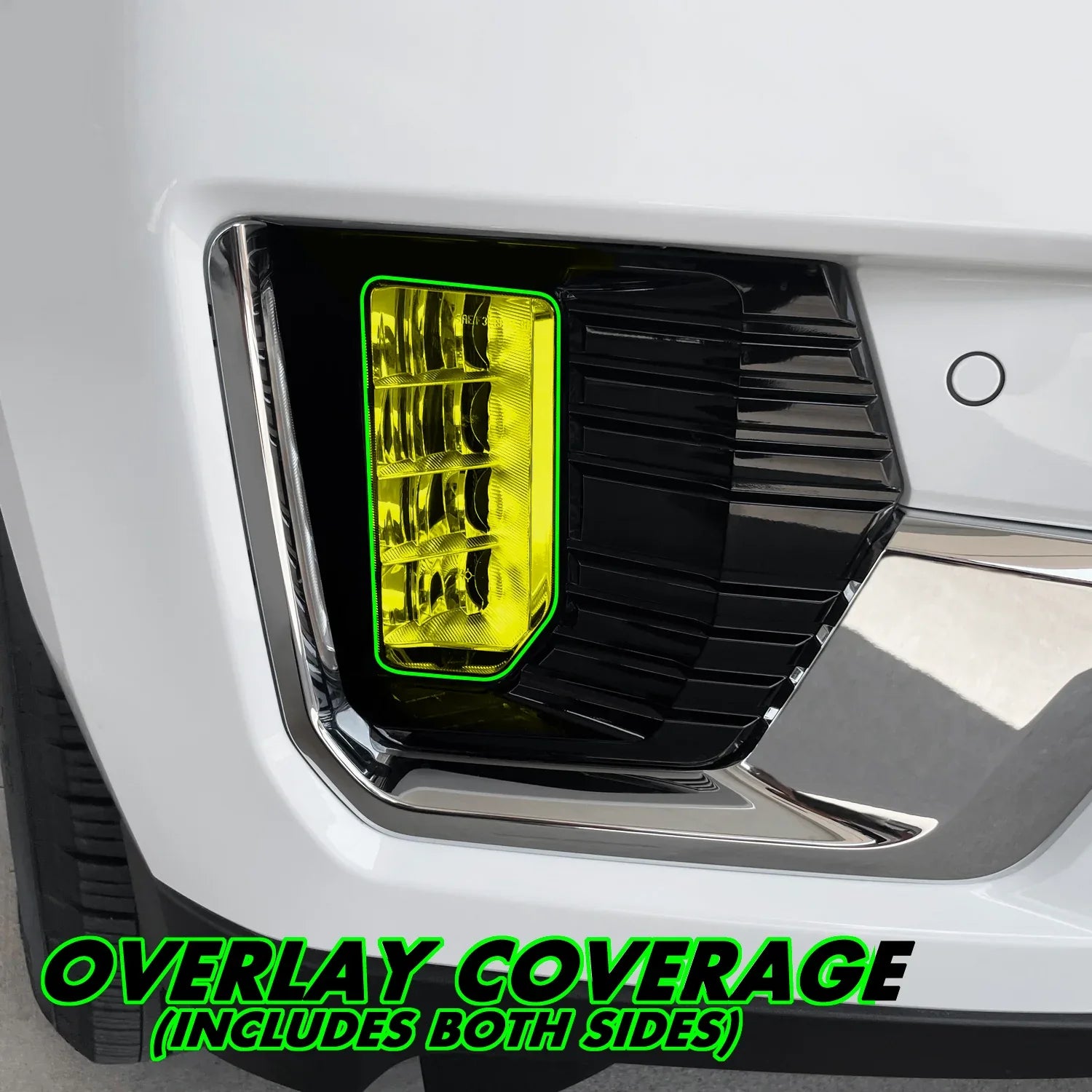 2021-2023 GMC Yukon | Fog Light PreCut Tint Overlays
