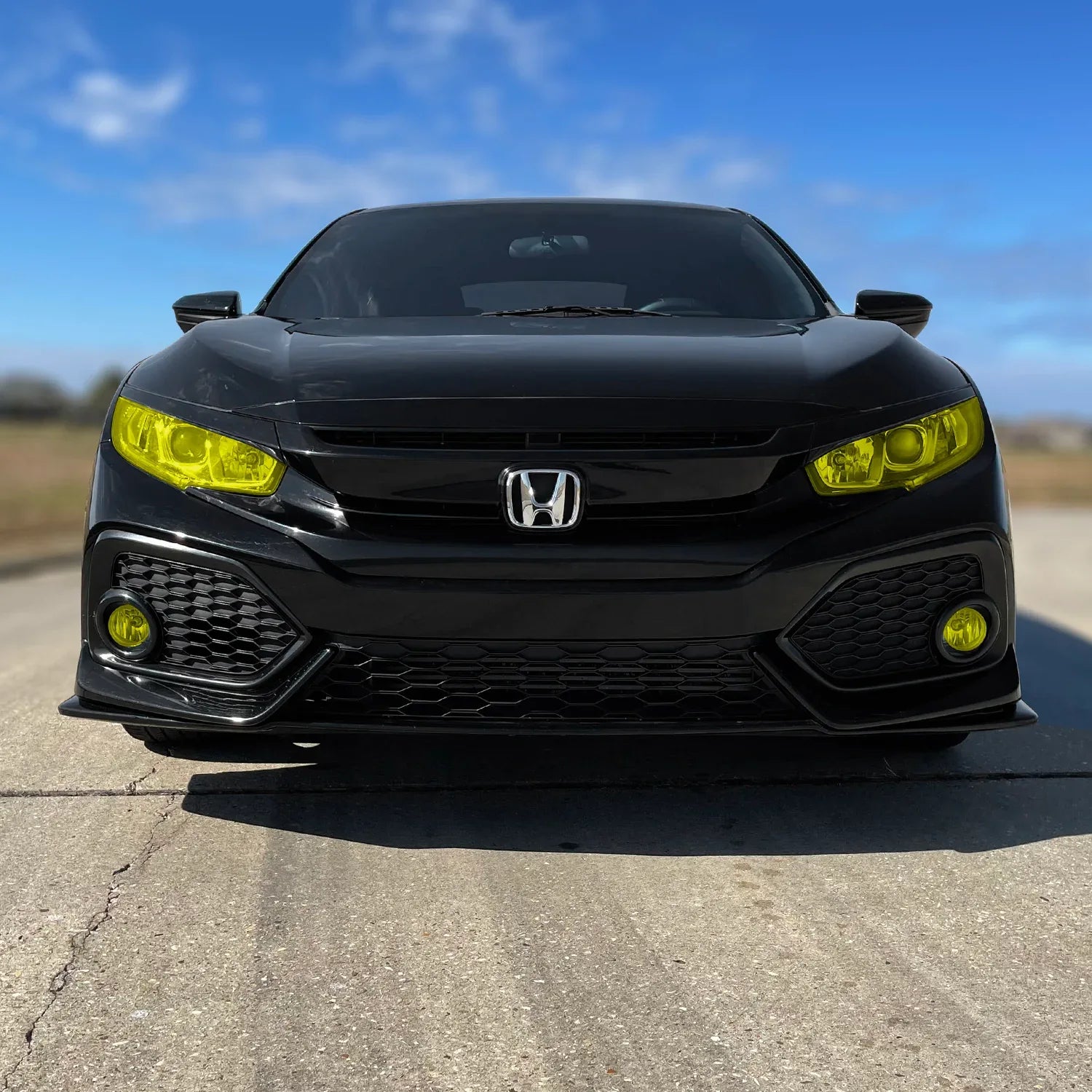 2016-2021 Honda Civic | Headlight PreCut Tint Overlays